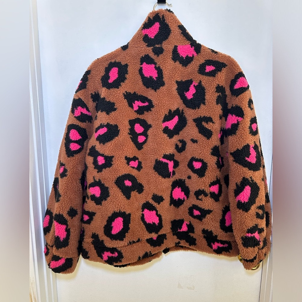 Leopard teddy jacket - Picture 2 of 3